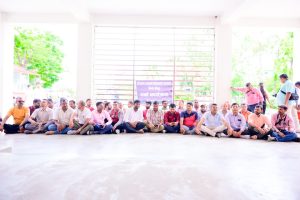 सरकारी विज्ञापन नीतिविरुद्ध देशभर जस्तै पर्सामा पनि पत्रकारहरूको धर्ना