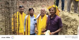 युवा नेता अकलेश साहको पहलमा १६ लाखको लागतमा विद्यालय भवन निर्माण सुरु
